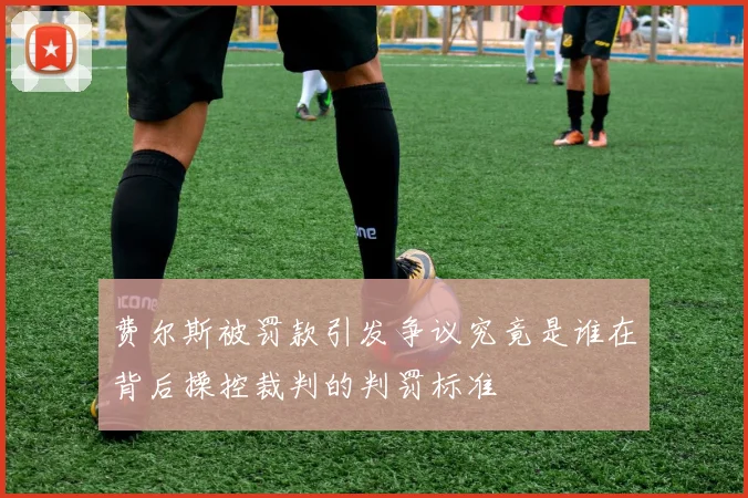 费尔斯被罚款引发争议究竟是谁在背后操控裁判的判罚标准